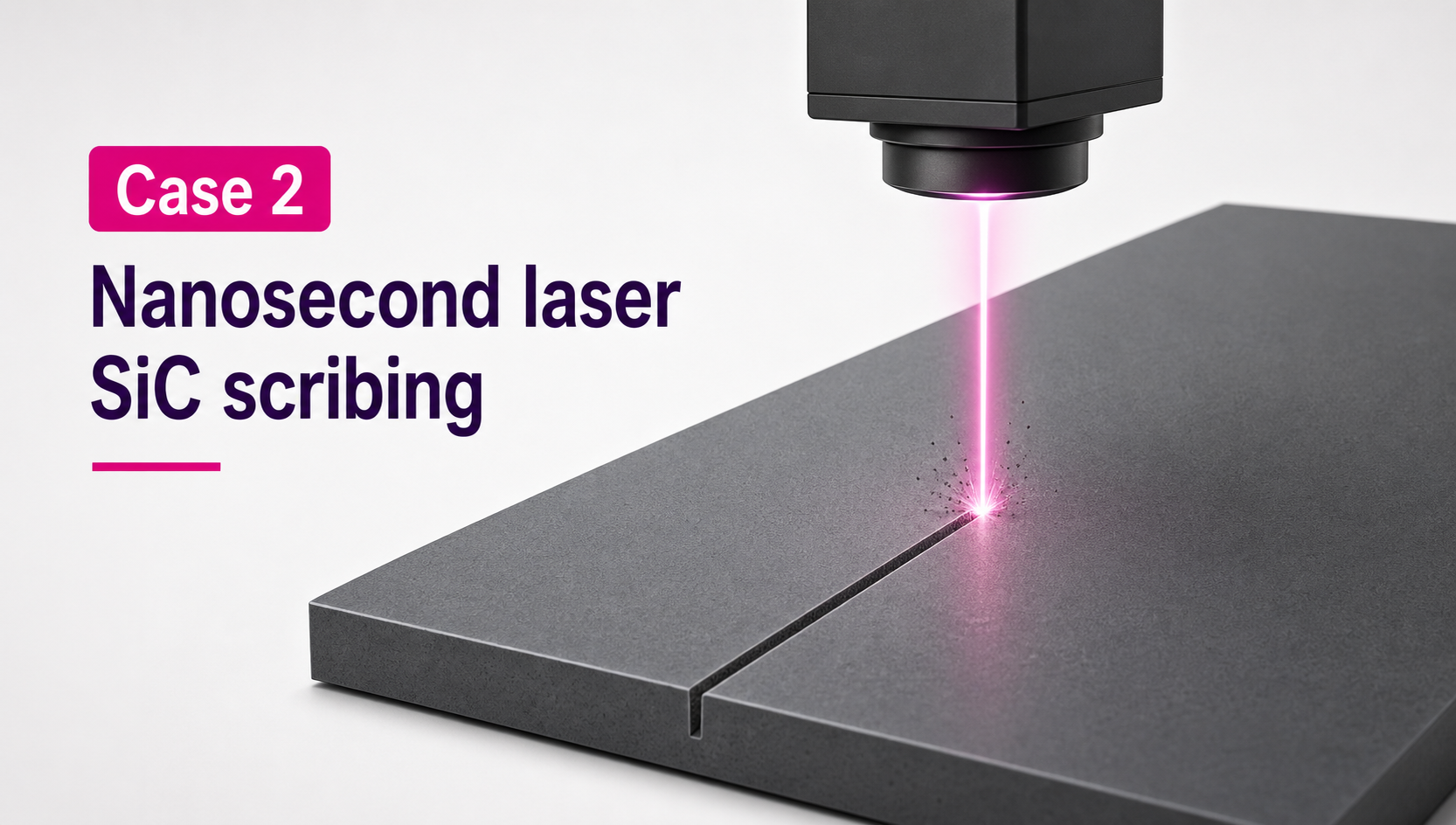 Nanosecond laser SiC scribing thumbnail